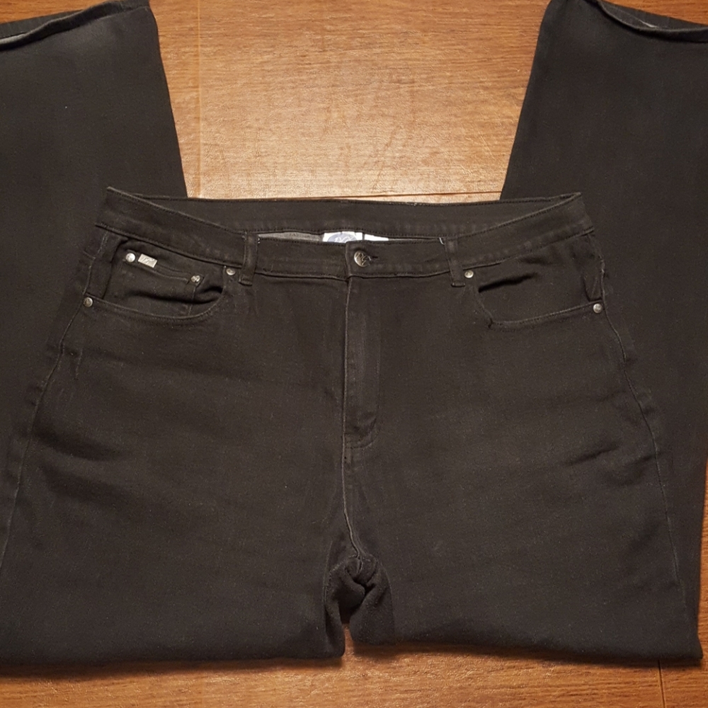 Black stretch jeans